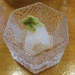 喜久寿司 - シロエビ　　　15.08.中旬