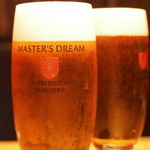 Ebisu Hinai Tei - 生ビールは、マスターズドリーム!!
