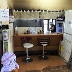 田村屋 - カウンター席は２つだけ