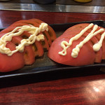 Okonomiyaki Nakachou - トマトスライス 