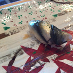 鮨おおね田 - 2015/08　しんこ。