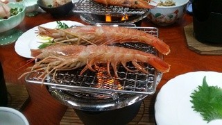 姫乃屋 - 海老の塩焼き 2日目