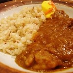 カレーも美味しい♪