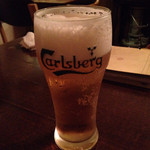カピトーロ - 生ビールはカールスバーグ