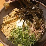 鳥貴族 - 冷たいお蕎麦     美味しかったです。