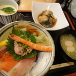 すし三崎丸 - 海鮮丼セット（1000円＋税）