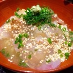 香水亭 - 鯛は出汁をかけるとますます身がぷりぷりになります！