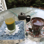 グリーンヒルズ草庵 - ミント・ティ−のジュレが絶品