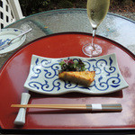 グリーンヒルズ草庵 - こんがりと焼けたキッシュ