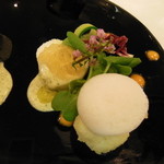 ポエシア - 鱧のムースとフリット　サラダ仕立て