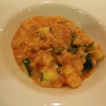 ポエシア - 渡り蟹のトマトクリームソースリゾット