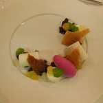 ポエシア - ココナッツムースをパイナップルピニャコラーダ仕立て