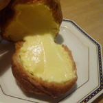 モン・トレゾール - シュークリームをパッカ～ンしてみました2015.8月