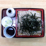 Kashi waya - 三鷹仲町通りそば処かしわやざる650円大盛150円