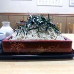 Kashi waya - 三鷹仲町通りそば処かしわやざる650円大盛150円横景2