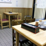 Kashi waya - 三鷹仲町通りそば処かしわや店内