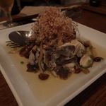 きのこのおひたし
          シイタケ、シメジ、マイタケ、月山花茸、山伏茸