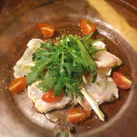 マーケットレストラン AGIO ルミネ横浜店 - 真鯛のカルパッチョ　柚子胡椒風味