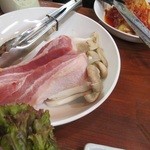 耽羅 - ＊要予約メニュー　サムギョッサル　2015/8/31