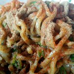 野菜が美味しい鶏豚ラーメン まる重 - 途中でハバネロ＆魚粉追加