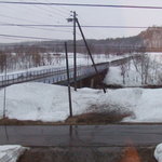 朱鞠内湖そばの花 - 窓からの景色