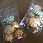 朱鞠内湖そばの花 - そば粉のクッキー