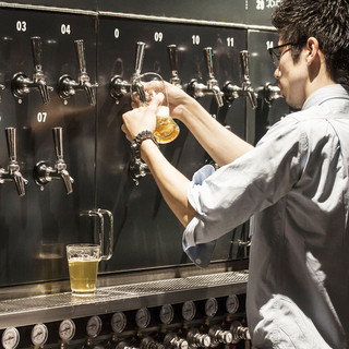 BEERTERRACE★テラス＆バルエリア限定飲み放題60分