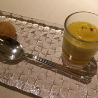 フランス料理　レ・セレブリテ ホテル日航大阪 - 人参のムース&チーズシュー