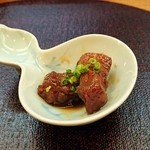 味心 すず木 - 鮪佃煮。