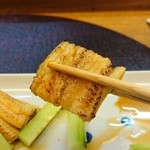 味心 すず木 - 煮穴子。リフト(^-^)/