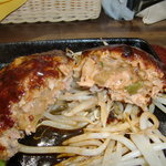 INハンバーグの中身