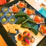 石舟Dining - 8月ランチ会席  前菜