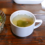 cafe 町子 - セットのスープ