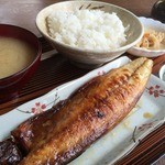 秋元屋食堂 -  ♪焼魚定食¥600