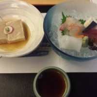 京懐石 美濃吉 横浜ランドマークプラザ店 - ごま豆腐＆お造り