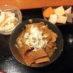 Yakiton Tecchan - サラダ・ミニ煮込み・煮物