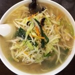 中華料理 成喜 - タンメン（上から）