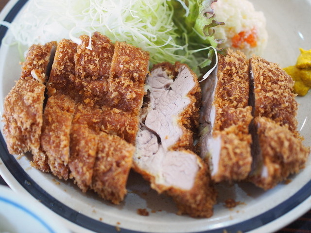 『まじめな とんかつ 宮島』by kagemaru24 とんかつ宮島 新富士/とんかつ [食べログ]