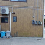 亀福食堂 - 2015年8月　駐車場