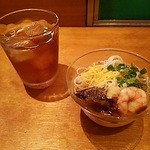 磯寿司 - 【2015年9月1日】夏らしく茶碗蒸しの代わりに素麺がでました。