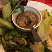 炉端イタリアン ICORIBI 堂島 - 季節野菜のバーニャカウダ