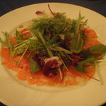 ボン・ムッシュ - サーモンカルパッチョ