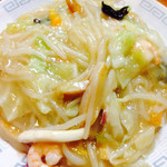 まつもと食堂 - あんかけタイプの軟らかい皿うどん@850円