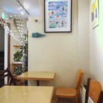 CIMOLO CAFE - 店内‣禁煙フロア(2階)