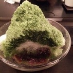 虎屋菓寮 赤坂店 - 宇治金時の内部