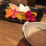 クロフネ - バーニャカウダ　2015.09再訪