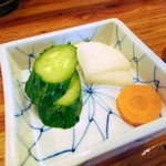 とん香 - 香の物。