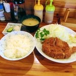 テーブル風景。