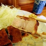 とん香 - 断面です。