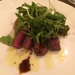 横浜馬車道 旬の肉料理イタリアン オステリア・アウストロ - 鹿モモ肉のグリルタリアータ